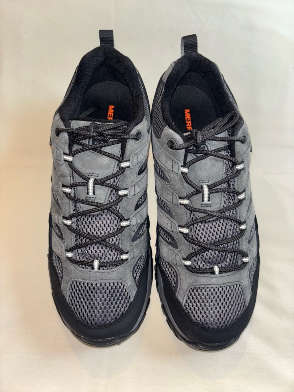 Merrell Moab 2 Waterproof Hiking Shoes Men’s 11.5 Wide Granite Gray Vibram 542 - Picture 9 of 9